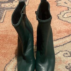 Rag & Bone Green Ankle Boots